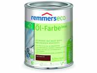Remmers Öl-Farbe [eco] rotbraun, 0,75 Liter, Öko Farbe für Holz innen und...
