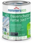 Remmers Dauerschutz-Farbe 3in1 [eco] anthrazitgrau (RAL 7016), 0,75 Liter,f&uuml;r innen