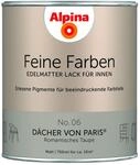 Alpina Feine Farben Lack No. 06 D&auml;cher von Paris&reg; edelmatt 750ml -...
