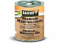 SAICOS Premium Hartwachsöl 3200 Seidenmatt farblos, 0,75 Liter