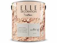 Crown ELLE DECORATION Matted Off No. 517, 2,5 L, extra-matte Premium Wandfarbe...