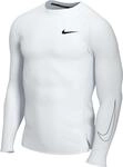 Nike DD1990 M NP DF Tight TOP LS Sweatshirt Mens White/Black/Black 2XL