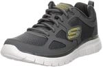 Skechers Burns- Agoura Herren Turnschuhe, Grey, 43 EU