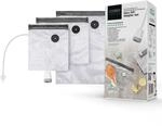 CASO ZIP-Bags & Vacu ZIP-Adapter Set &ndash; Wiederverwendbare Vakuumbeutel 150 &micro;m &ndash;