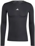 adidas Herren Techfit T Shirt, Schwarz, XL EU