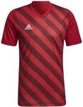 adidas Herren Entrada 22 Graphic Jersey, Team Power Red 2 / Shadow Red, S