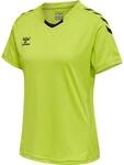 hummel Core XK Poly Jersey S/S Damen Trikot, Kurzarm Sport T-Shirt, Sportkragen mit