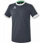 Erima Unisex Erwachsene Retro Star Trikot (3132128), Slate Grey/wei&szlig;, M