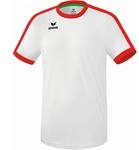 Erima Unisex Kinder Retro Star Trikot (3132130), wei&szlig;/rot, 128