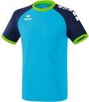 Erima Herren ZENARI 3.0 Trikot (6131904), Curacao/New Navy/Green Gecko, S