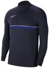 Nike Herren Dri-FIT Academy 21 Longsleeve, Obsidian/White/Royal Blue/White, 2XL