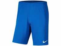 Nike Herren Shorts Dry Park III, Royal Blue/White, L, BV6855-463
