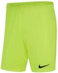 Nike Herren M Nk Df Park Iii Nb K Shorts, Volt/Black, L EU