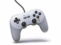 8Bitdo Pro 2 Wired USB Controller for SwitchPCmacOSAndroidSteam & Raspberry Pi (Grey