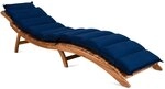 DETEX&reg; Liegenauflage Blau Wasserabweisend inkl. Kopfkissen 55% Baumwolle 30&deg;