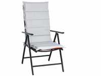 DeTeX® 6er Set Stuhlauflage 120x45x5cm Stuhlkissen Polster Auflage Hochlehner