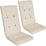 DETEX&reg; Stuhlauflagen 2er Set Kopfkissen R&uuml;ckhalteb&auml;nder Sitzkissen...