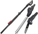 Scheppach Elektro Teleskop Hochentaster und Heckenschere TPX710 | 230V 710W 