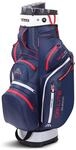 BIG MAX Dri Lite Silencio 2 Cartbag - Wasserabweisende Golftasche dunkelblau rot
