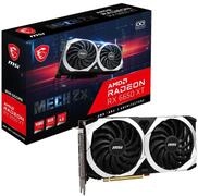 MSI Radeon RX 6650 XT MECH 2X 8G OC Gaming Grafikkarte - AMD RX 6650 XT, 8GB DDR6