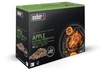Weber Holzpellets - Apfelholz (8kg), perfekt zum R&auml;uchern von Gefl&uuml;gel, 100%