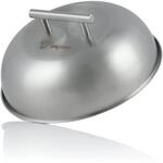 BBQ-Toro Edelstahl W&auml;rmeglocke | &Oslash; 23 cm | Glosche, Servierglocke, Burgerglocke