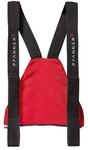 Pfanner&reg; Zip-Latz f&uuml;r Schnittschutzhosen mit Nierenschutz, Farbe:rot, Gr&ouml;&szlig;e:1