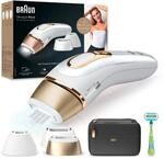 Braun IPL Silk Expert Pro 5 Haarentfernungsger&auml;t Damen/Herren, 3 Aufs&auml;tze,