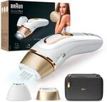 Braun IPL Silk Expert Pro 5 Haarentfernungsger&auml;t Damen/Herren, 2 Aufs&auml;tze,