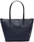 Lacoste Damen Shopper S Shopping Bag,Lederimitat (100% PVC),24.5x24.5x14.5, Tote-Bag