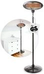 Babyruf BS 55 Heizstrahler | 2000W Leistung | H&ouml;henverstellbar 120-210 cm | 2in1