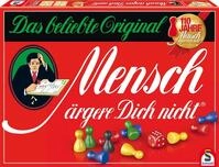 Schmidt Spiele 49020 Mensch &auml;rgere dich nicht Jubil&auml;umsausgabe, mit Figuren und