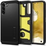 Spigen Tough Armor H&uuml;lle Kompatibel mit Samsung Galaxy S22 Plus -Schwarz