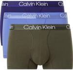 Calvin Klein Herren Boxershorts aus Baumwoll-Stretch (3er-Pack), Blau, M