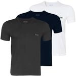 BOSS Hugo Herren T-Shirts Business Shirts Crew Neck 50325887 3er Pack, Gr&ouml;&szlig;e:2XL,