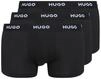 HUGO Herren Trunk Triplet Pack Boxershorts, New - Black1, XL EU