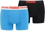 PUMA Herren Boxer Shorts Bodywear Placed Logo 2er Pack