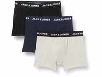 Herren Jack & Jones 3-er Stück Pack Boxershorts | Trunks Set Stretch Hose | Basic