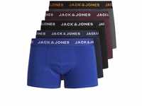Jack & Jones Herren JACBLACK Friday Trunks 5 Pack ONLINE Boxershorts,...