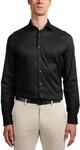 ETERNA Slim Fit Performence Hemd Langarm New Kent Stretch schwarz Gr&ouml;&szlig;e 41