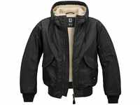 Brandit CWU Jacket hooded black Gr. XXL