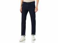 BOSS Herren Maine BC-L-C Blaue Regular-Fit Jeans aus komfortablem Stretch-Denim