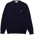 Lacoste Herren Monochrome Cotton V-Neck Sweater Pullover (1er Pack)