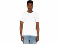 Calvin Klein Jeans Herren CK ESSENTIAL SLIM TEE, Bright White, L
