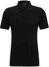 BOSS Herren Prime Polohemd, Black1, 3XL EU