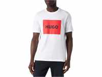 HUGO Herren Dulive22 T Shirt, White100, XL EU