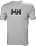 Helly Hansen Herren HH Logo T-Shirt, Grau-Melange, S