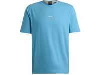 BOSS Herren TChup Relaxed-Fit T-Shirt aus Stretch-Baumwolle mit Logo-Print...