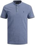 JACK & JONES Herren Jjepaulos Mao Noos Polohemd, Bright Cobalt, S EU
