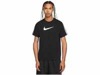 Nike Mens Short Sleeve T-Shirt Sportswear, Black/Iron Grey/Iron Grey/White,